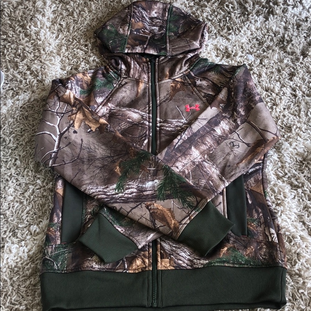 New Under Armour Camo Jacket